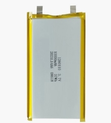 باتری لیتیوم پلیمر 3.7v ظرفیت 10000mAh کد 1260110 مناسب پاوربانک