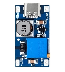 ماژول افزاینده MT3608 با ورودی TYPE-C