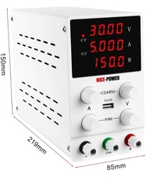 منبع تغذیه دیجیتال 0 تا 30 ولت 10 آمپر NICE-POWER مدل SPS3010