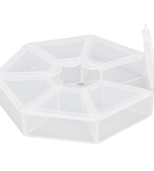 جعبه قطعات 7 خانه گرد