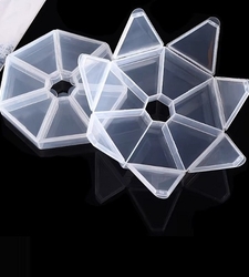 جعبه قطعات 7 خانه گرد