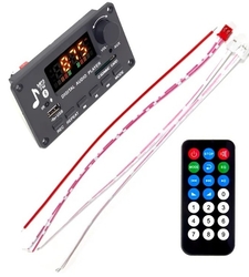 پخش کننده MP3 PLAYER پنلی بلوتوثی ولوم دار دارای آمپلی فایر 2X40W مدل KH-G022