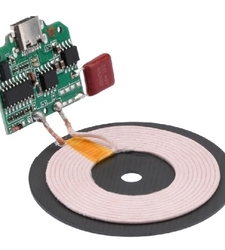 ماژول شارژر وایرلس 15W با ورودی Type-C به همراه صفحه کویل شارژ