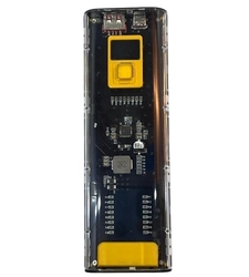 کیس Transparent پاوربانک فست شارژ 40000mAh با خروجی USB