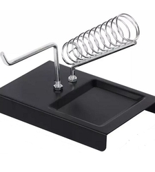 پایه هویه همراه با جای قرقره سیم لحیم