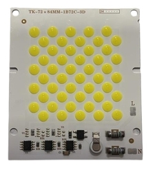 LED COB مهتابی 50W 220V پروژکتوری پفکی سایز 85x72mm