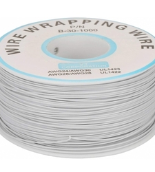 سیم وایرپ WRAPPING حلقه ای سفید کد B-30-1000