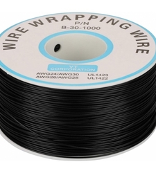 سیم وایرپ WRAPPING حلقه ای مشکی کد B-30-1000