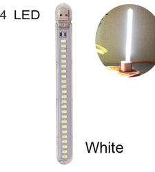 چراغ اضطراری USB نور سفید 24 LED