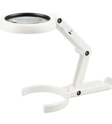 ذره بین تاشو ( دستی – رومیزی ) 8LED مدل FS75RC