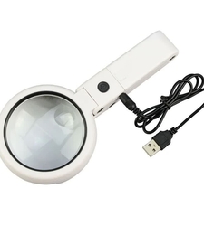 ذره بین تاشو ( دستی – رومیزی ) 8LED مدل FS75RC
