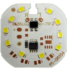 LED DOB مهتابی 220VAC 12W مربعی 40x40mm