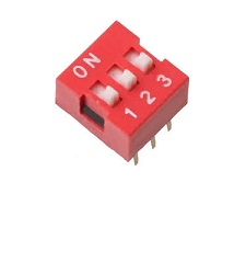 دیپ سوییچ 3 کلیدی