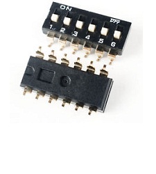 دیپ سوییچ 6 کلیدی smd