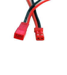 کانکتور JST 2PIN سیم دار - سر قرمز