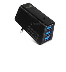 شارژر موبایل 2.1 آمپر 3 پورت LDNIO مدل AC-218