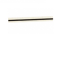 پین هدر 1x40 نری صاف فاصله پایه 1.27 میلیمتر (کد8)
