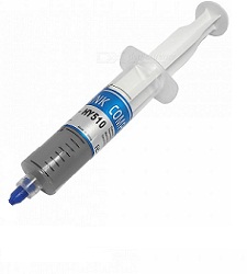 خمیر سیلیکون سرنگی بزرگ نقره ای